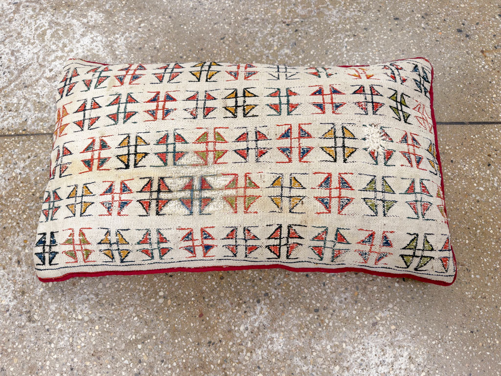 Vintage Persian Kurdish Pillow (Pair: 2 of 2), No.33744 - Gss