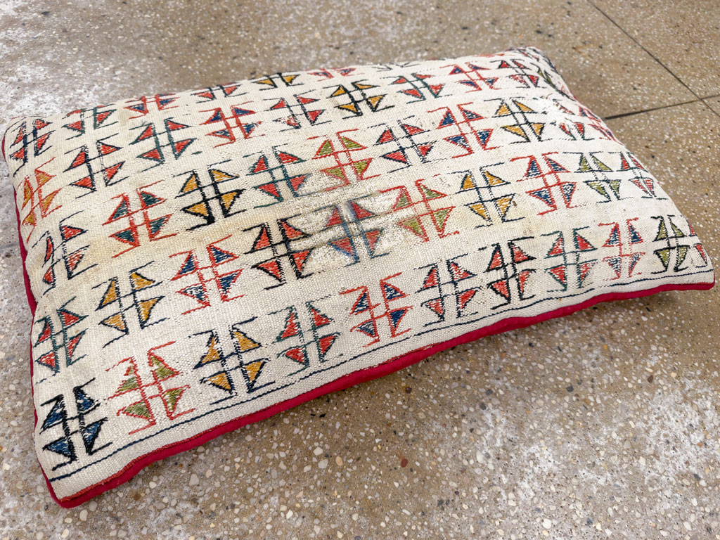 Vintage Persian Kurdish Pillow (Pair: 2 of 2), No.33744 - Gss