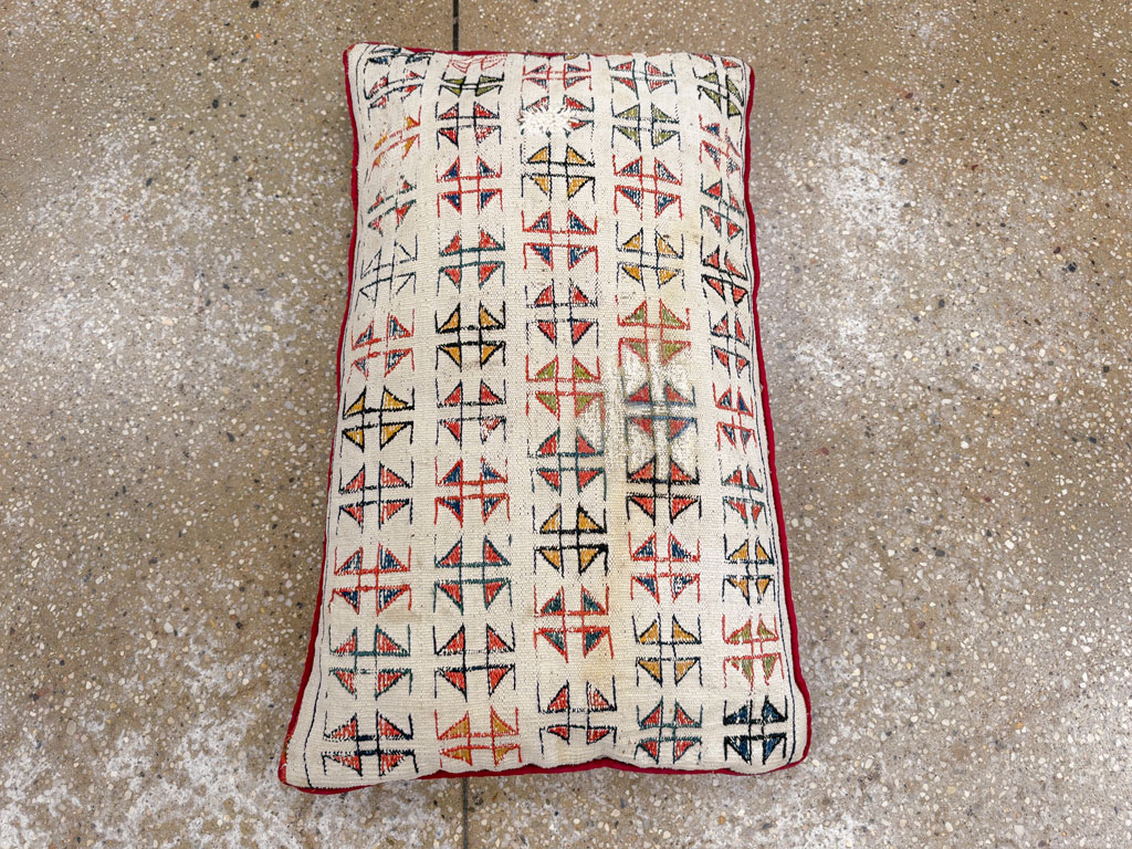 Vintage Persian Kurdish Pillow (Pair: 2 of 2), No.33744 - Gss