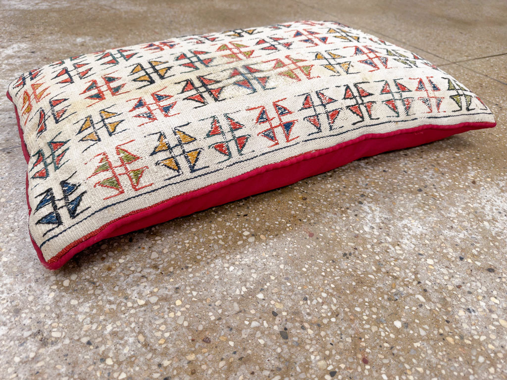 Vintage Persian Kurdish Pillow (Pair: 2 of 2), No.33744 - Gss