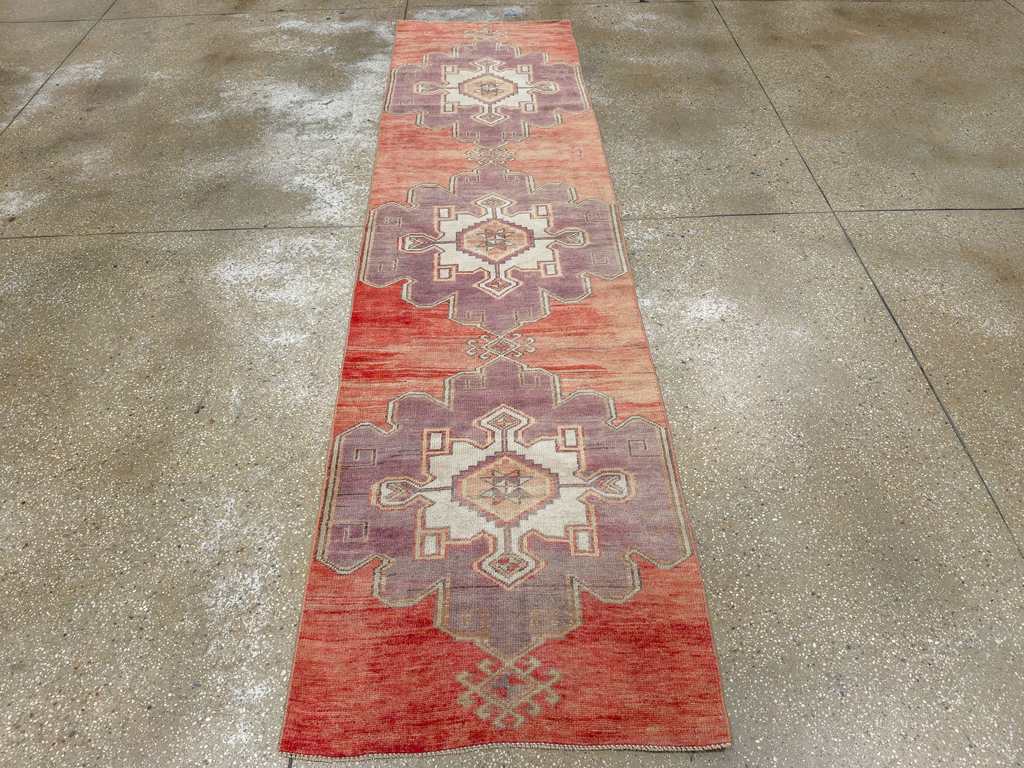 Vintage Turkish Anatolian Runner, No.33785 - Gss