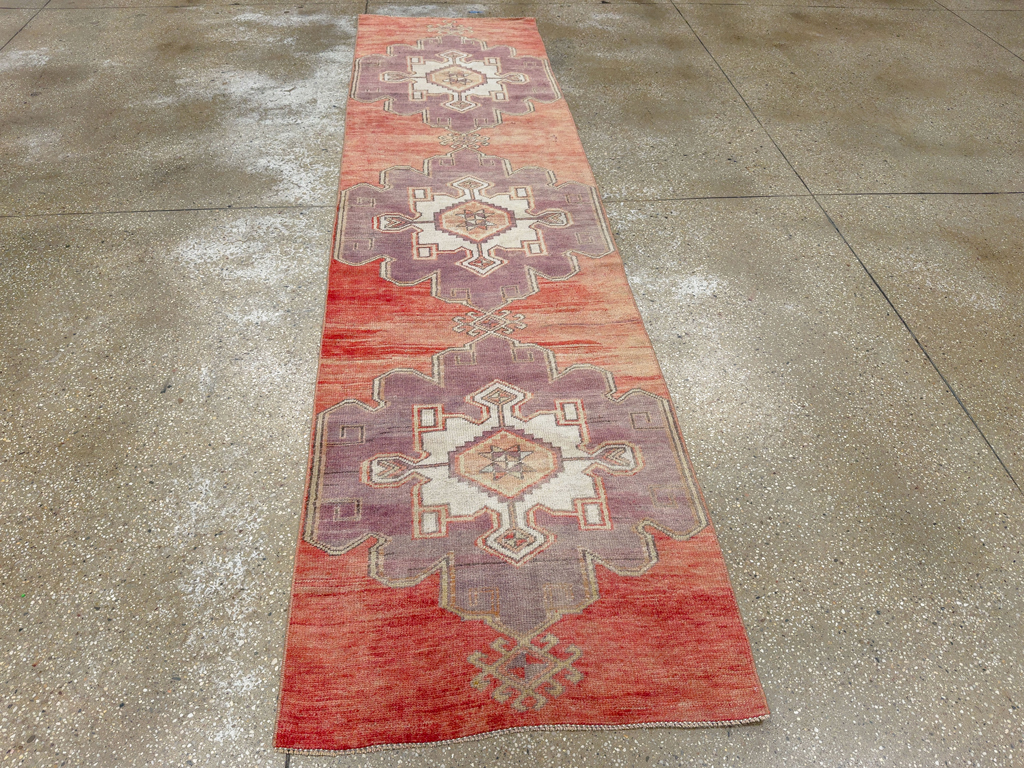 Vintage Turkish Anatolian Runner, No.33785 - Gss