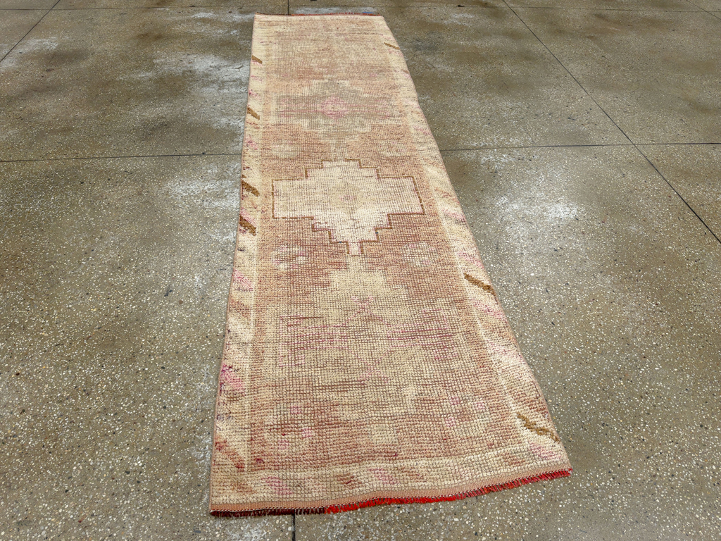 Vintage Turkish Anatolian Runner, No.33800 - Gss