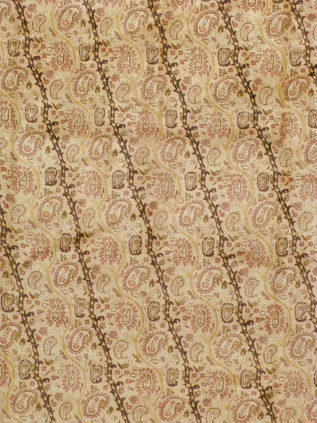 Antique Persian Tabriz Square Carpet, No.8048 - Gss