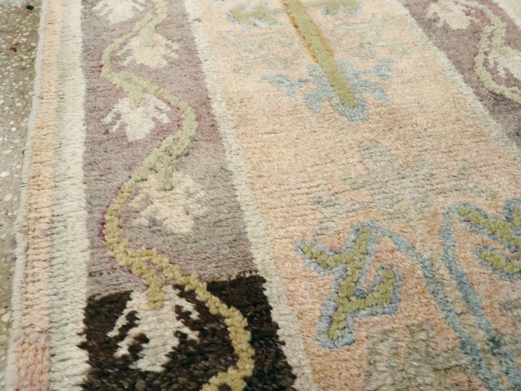 Vintage East Turkestan Khotan Runner, No.8073 - Gss