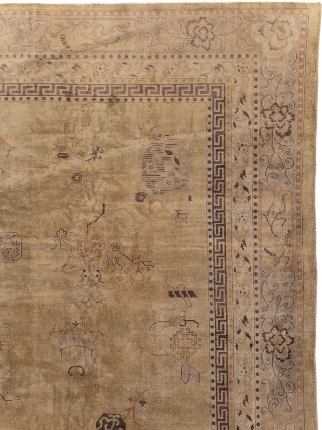 Antique Indian Lahore Carpet, No.8115 - Gss