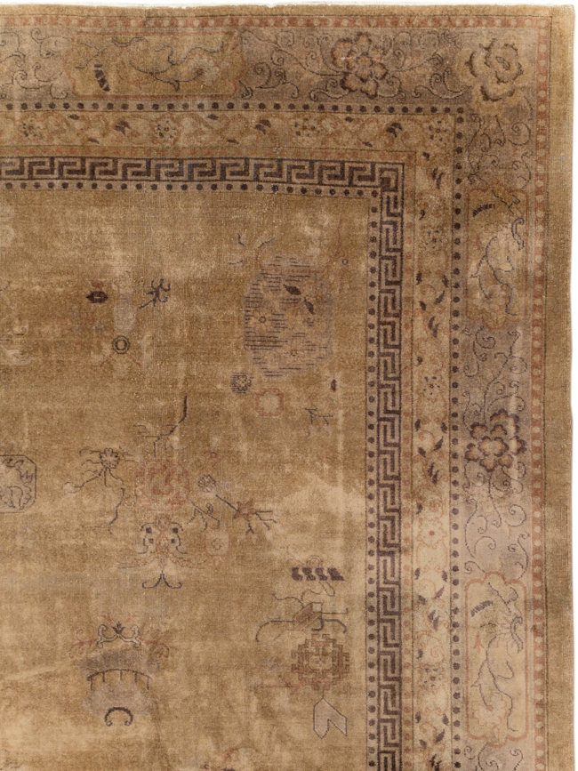 Antique Indian Lahore Carpet, No.8115 - Gss