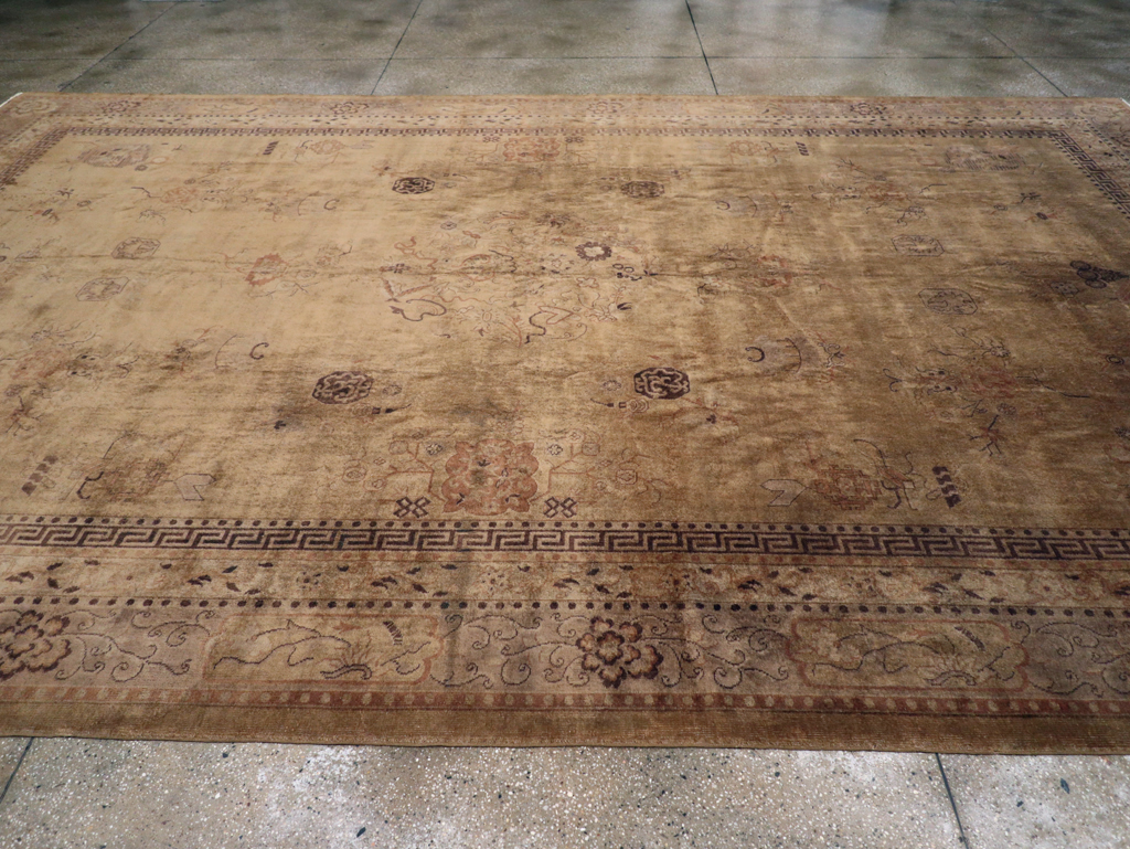 Antique Indian Lahore Carpet, No.8115 - Gss