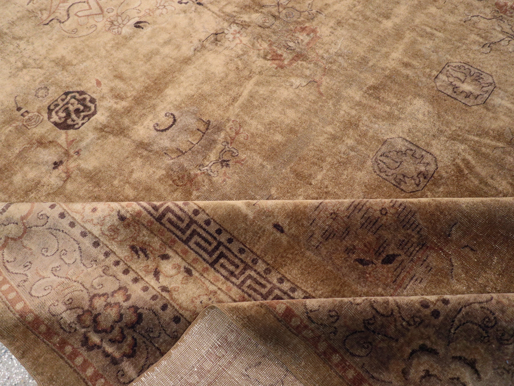 Antique Indian Lahore Carpet, No.8115 - Gss