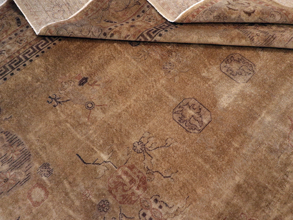 Antique Indian Lahore Carpet, No.8115 - Gss