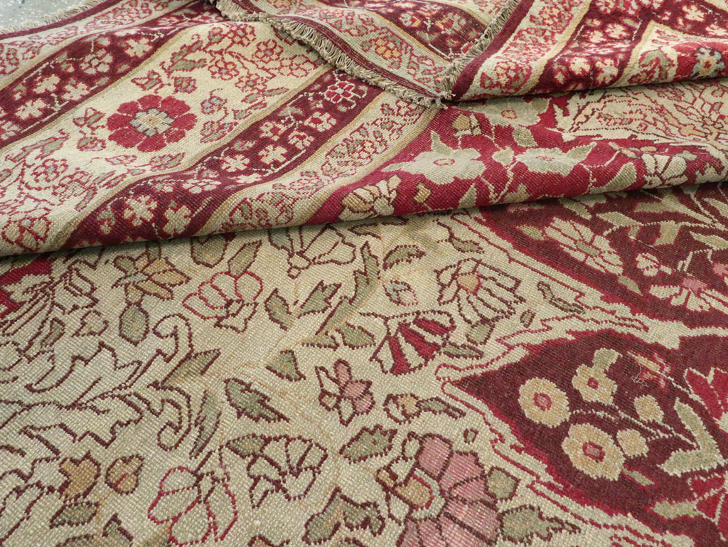 Antique Indian Lahore Carpet, No.8116 - Gss