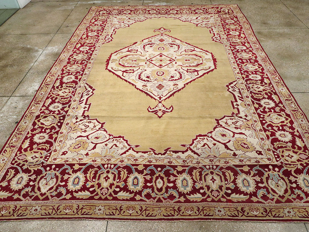 Antique Indian Agra Carpet, No.8125 - Gss
