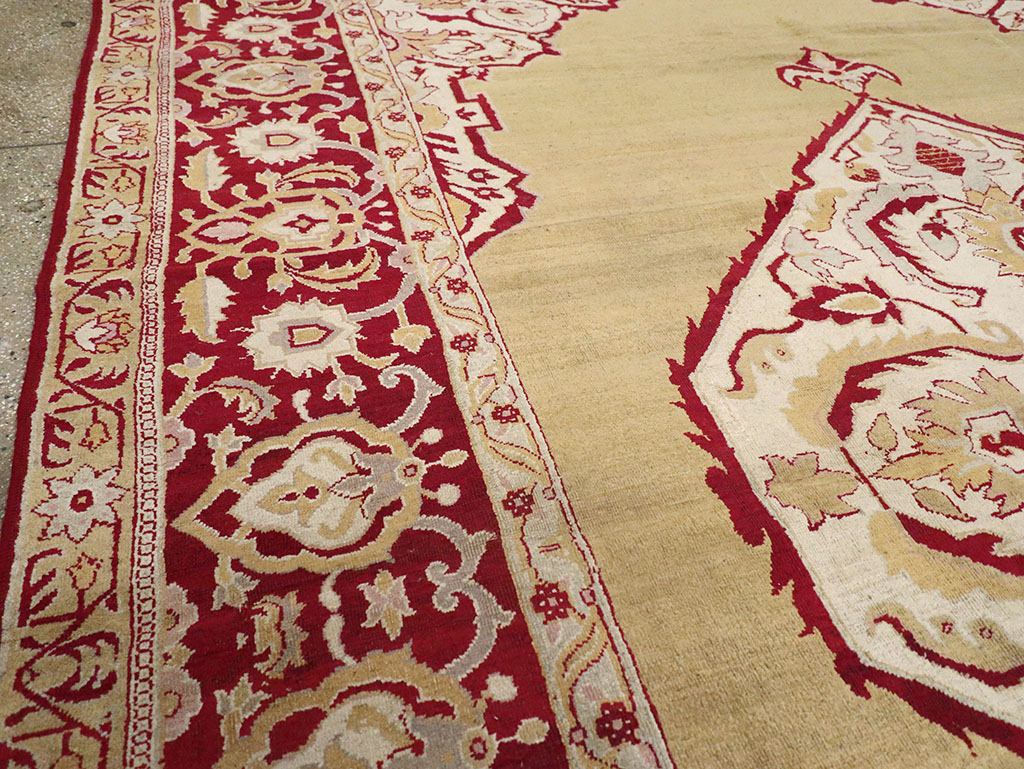 Antique Indian Agra Carpet, No.8125 - Gss