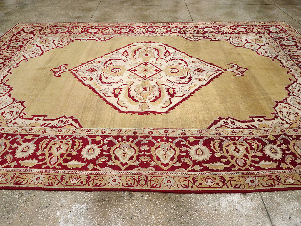 Antique Indian Agra Carpet, No.8125 - Gss