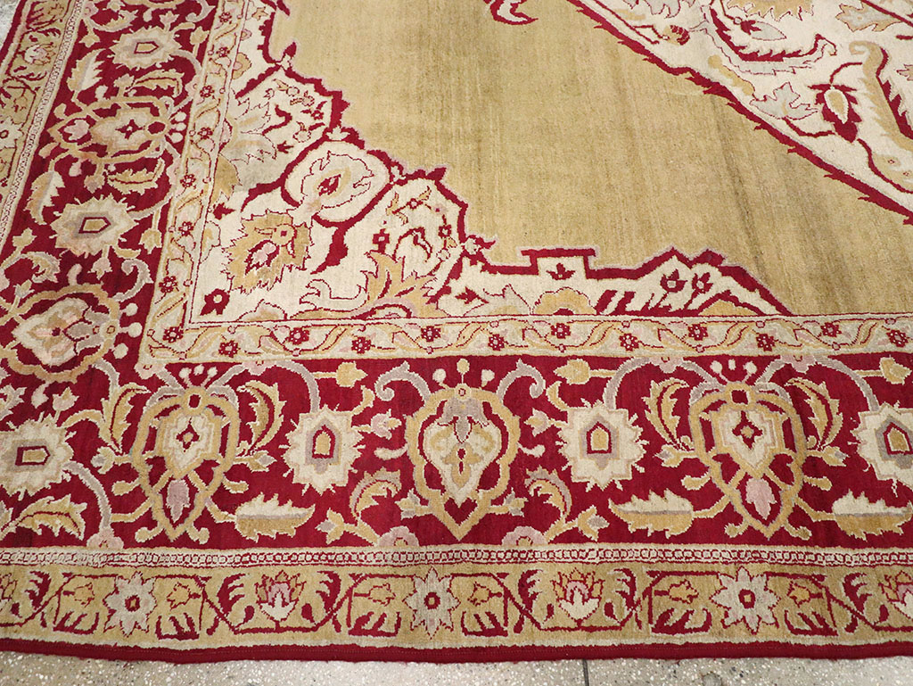 Antique Indian Agra Carpet, No.8125 - Gss