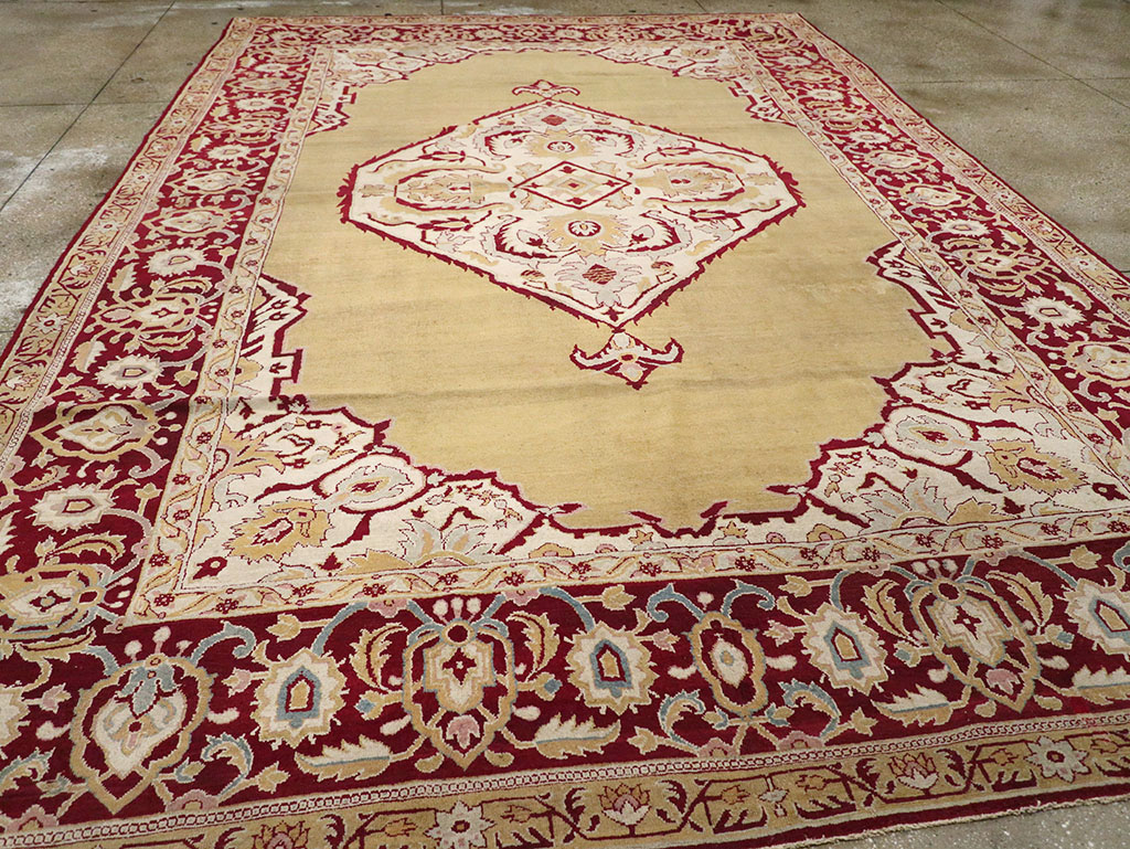 Antique Indian Agra Carpet, No.8125 - Gss