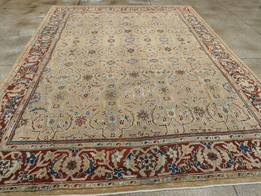 Antique Persian Mahal Carpet, No.8128 - Gss