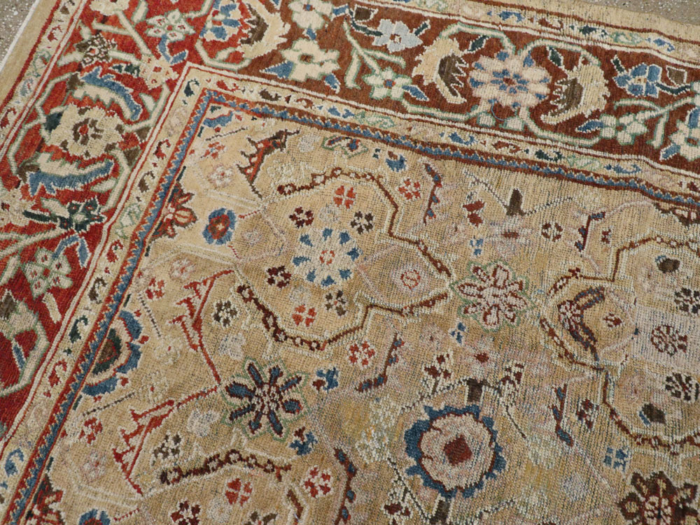 Antique Persian Mahal Carpet, No.8128 - Gss