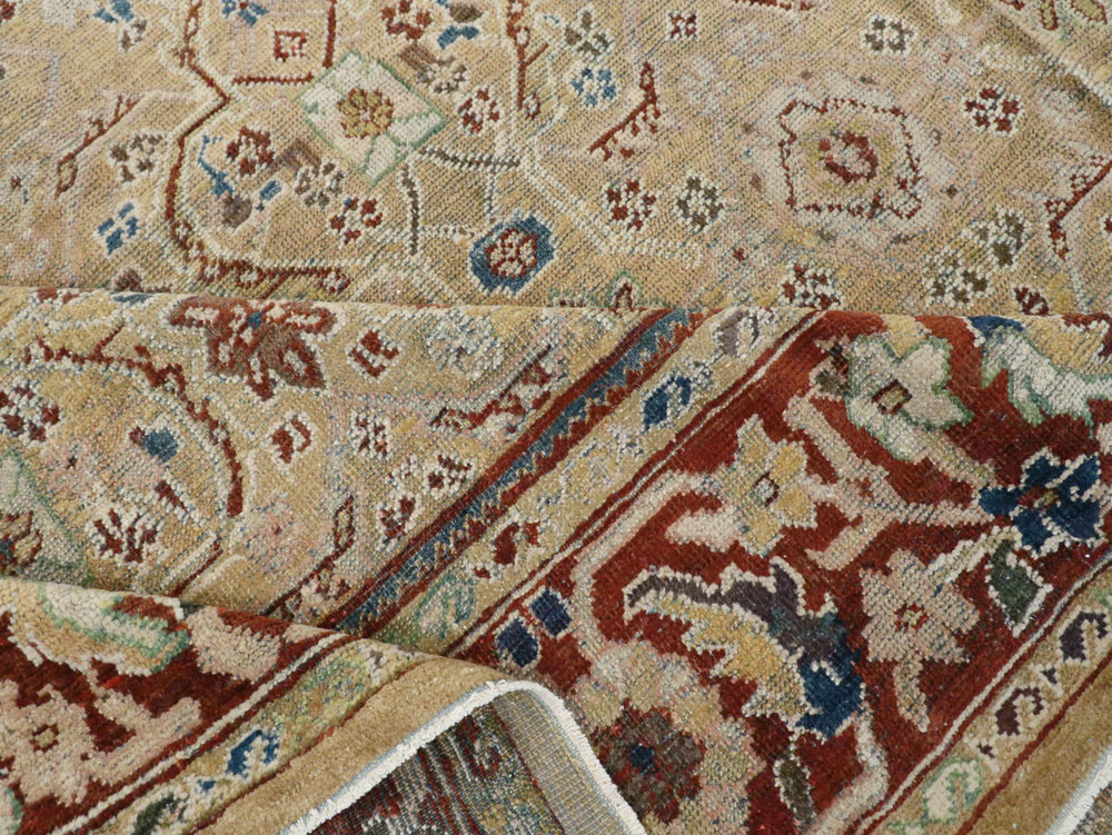 Antique Persian Mahal Carpet, No.8128 - Gss