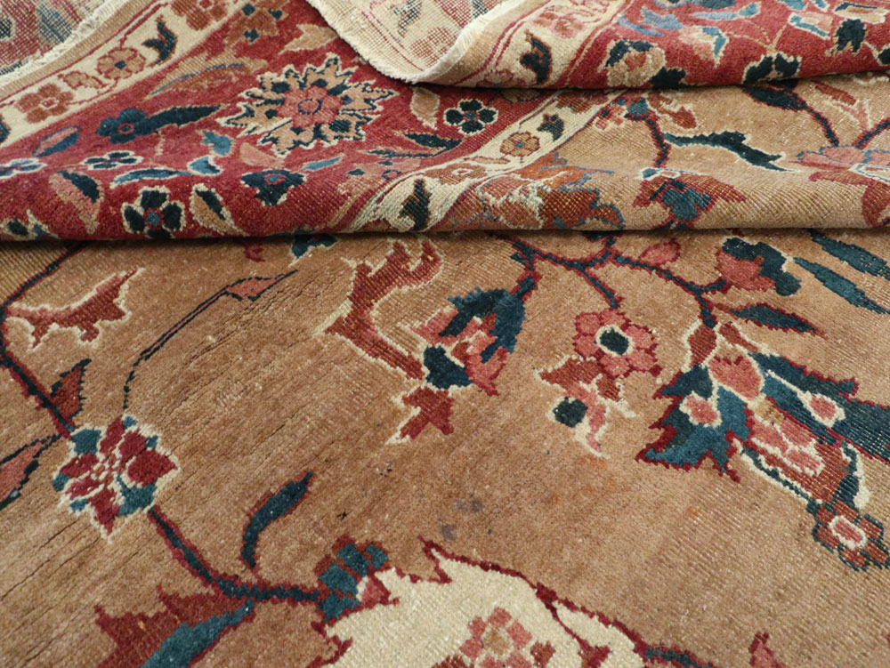 Antique Indian Lahore Carpet, No.8147 - Gss