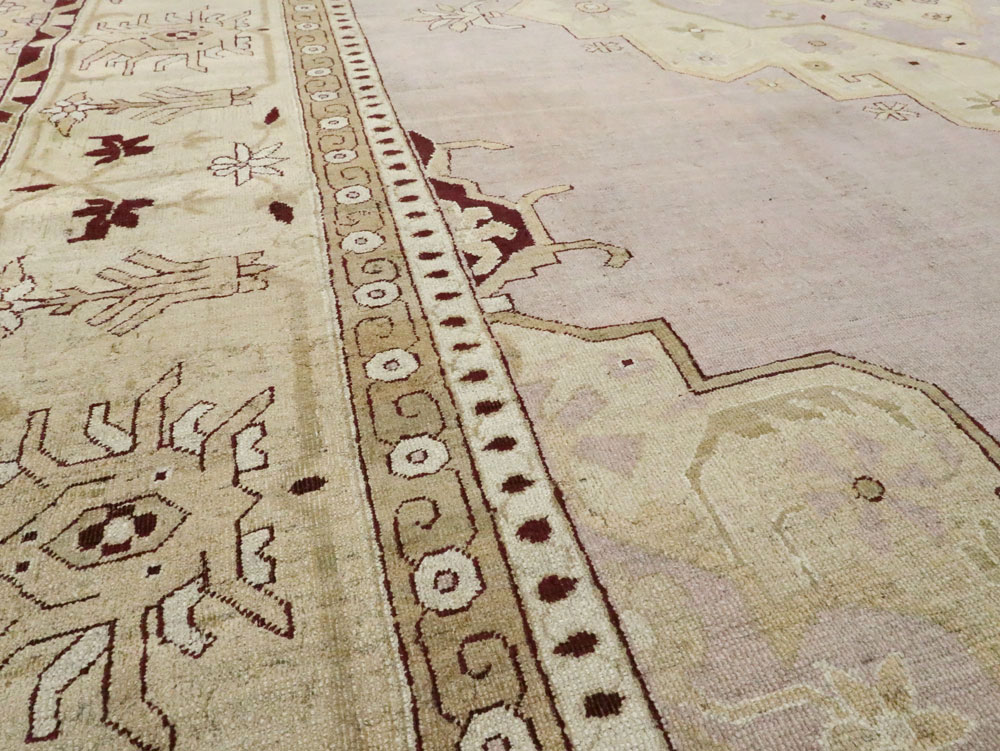 Antique Indian Agra Carpet, No.8152 - Gss