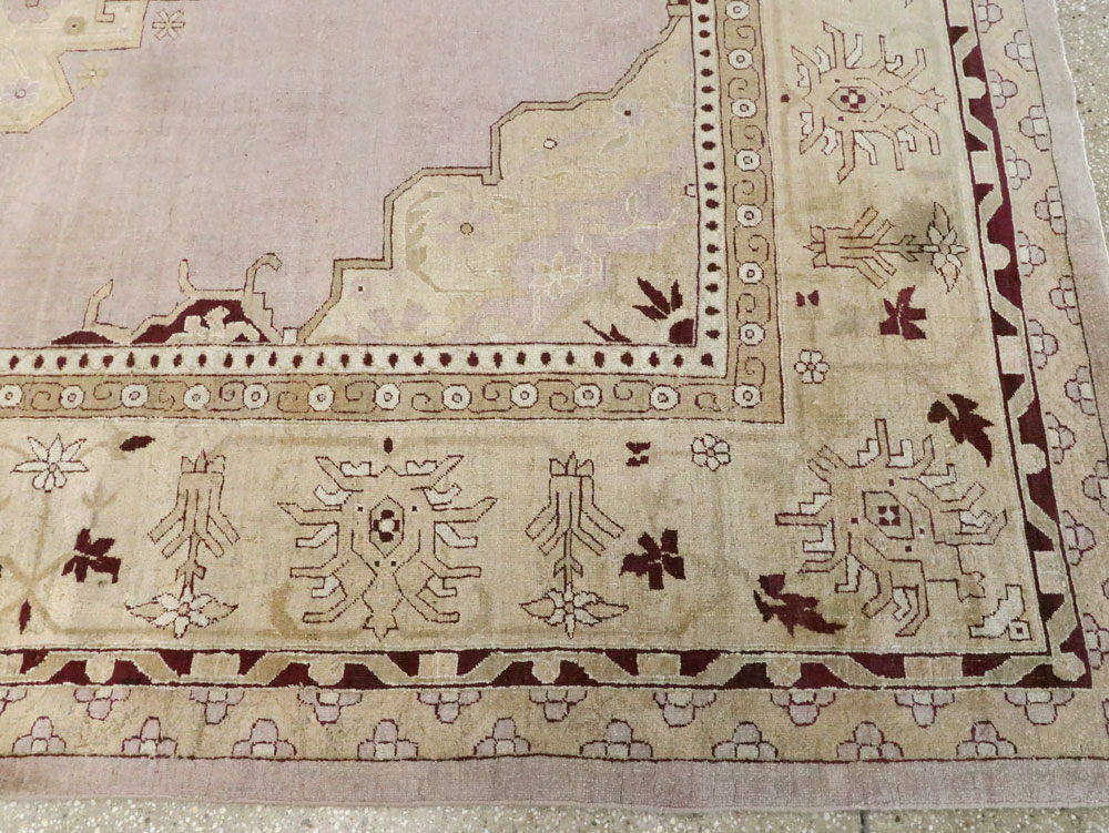 Antique Indian Agra Carpet, No.8152 - Gss