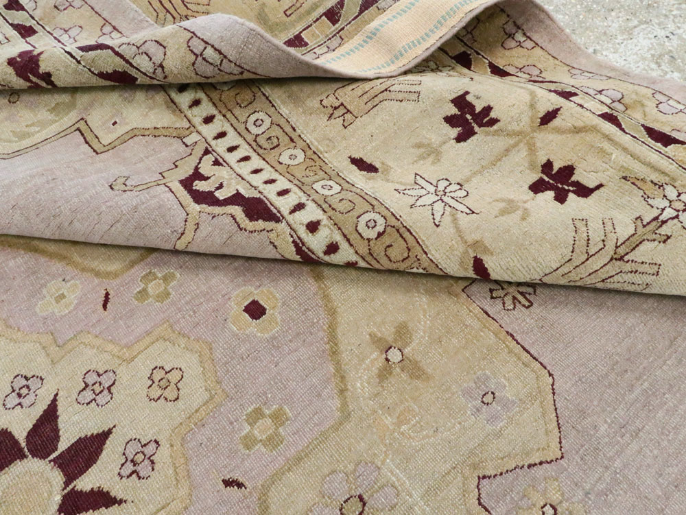 Antique Indian Agra Carpet, No.8152 - Gss