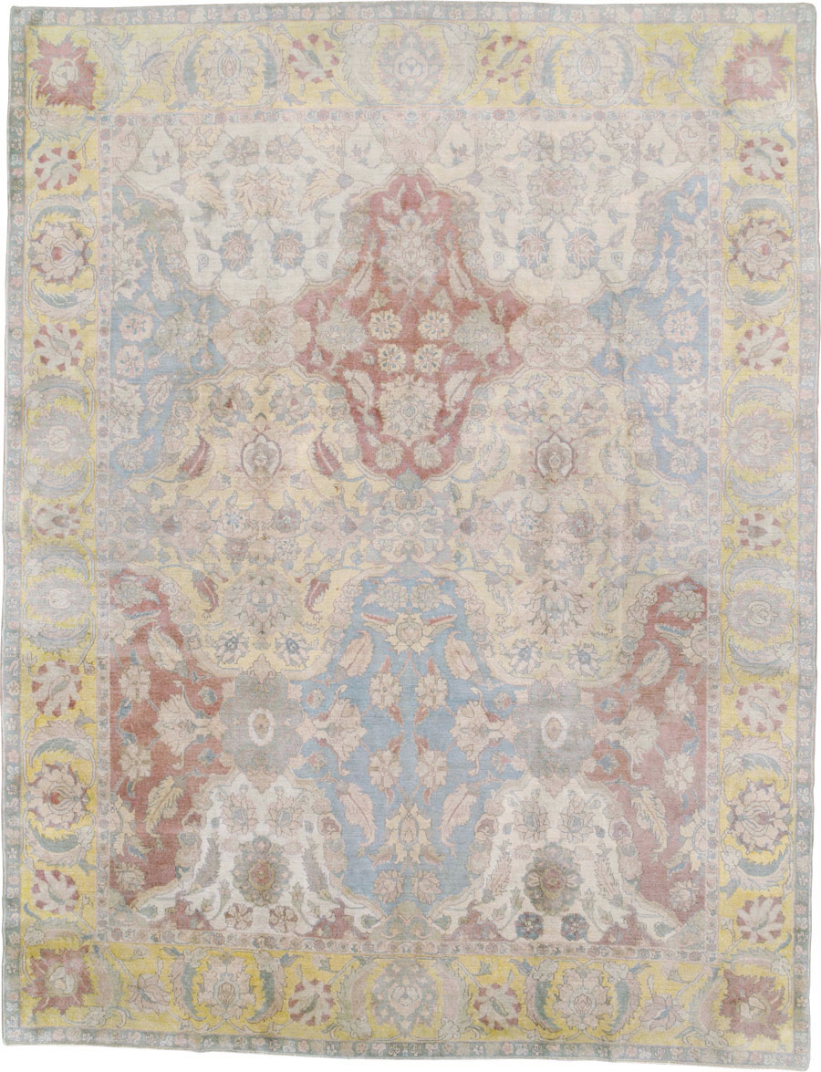 Antique Indian Agra Carpet, No.8183 - Gss