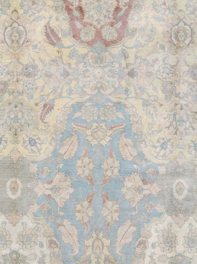 Antique Indian Agra Carpet, No.8183 - Gss