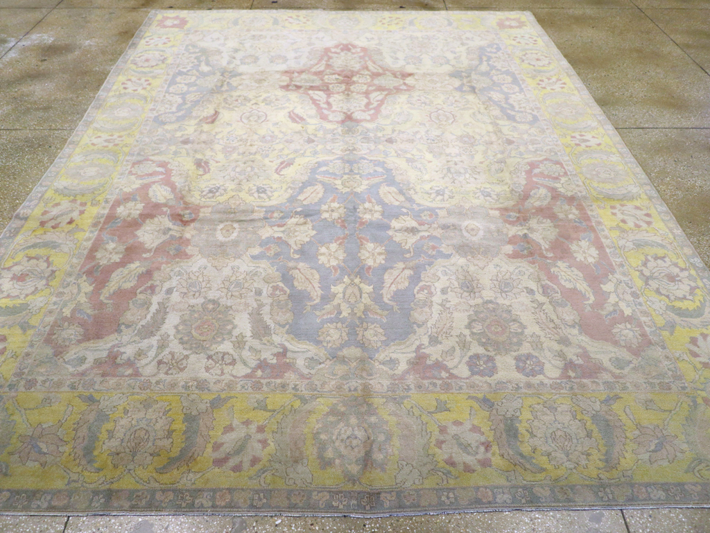 Antique Indian Agra Carpet, No.8183 - Gss