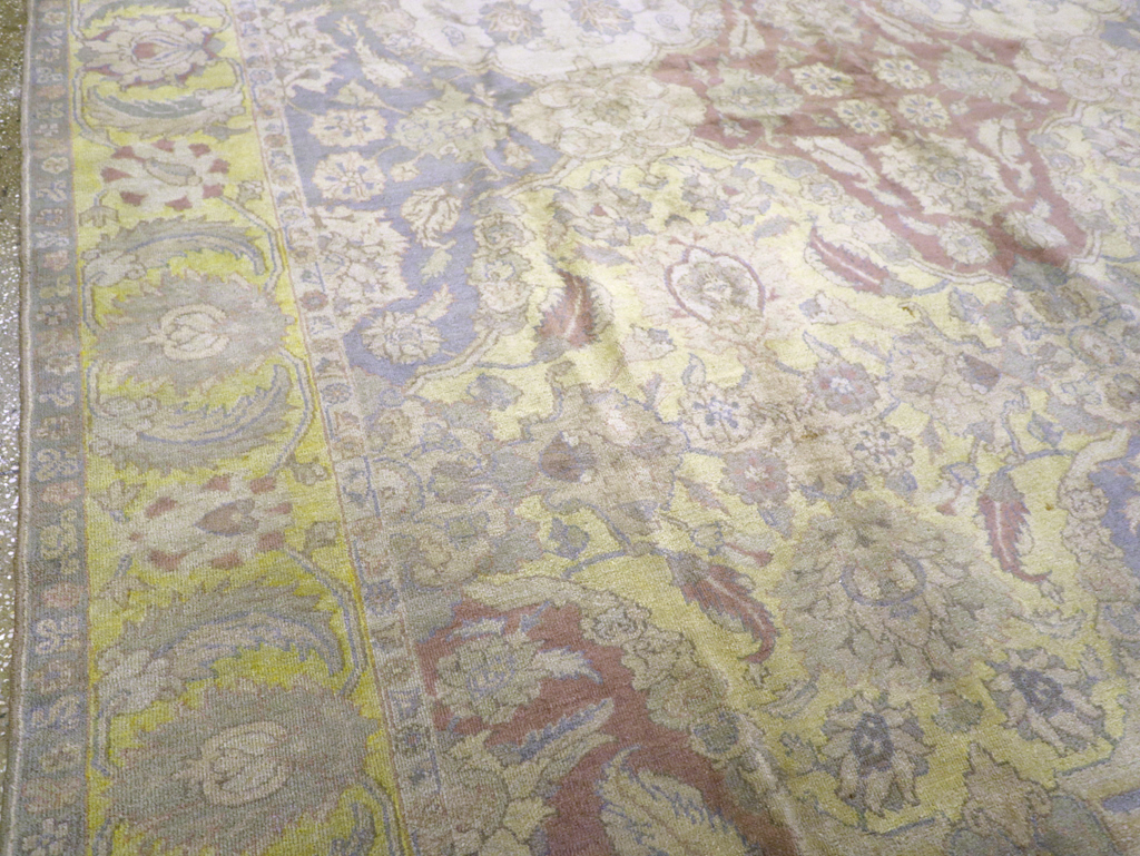 Antique Indian Agra Carpet, No.8183 - Gss