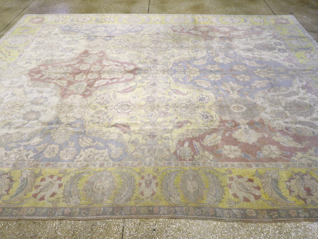 Antique Indian Agra Carpet, No.8183 - Gss