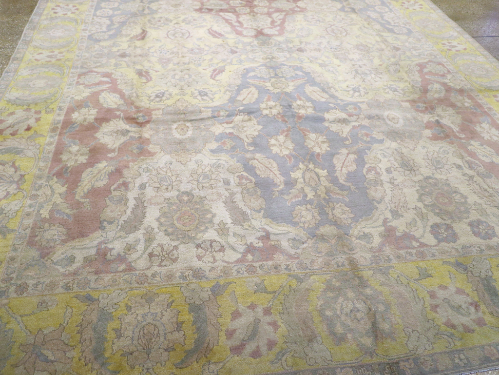 Antique Indian Agra Carpet, No.8183 - Gss