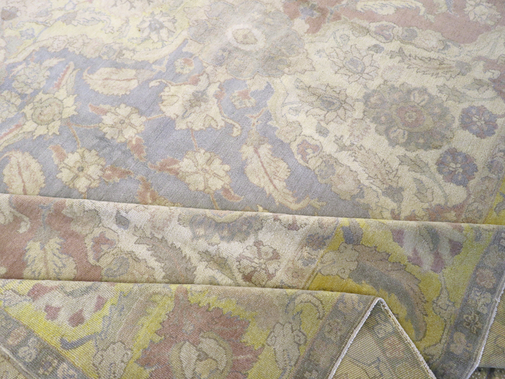 Antique Indian Agra Carpet, No.8183 - Gss