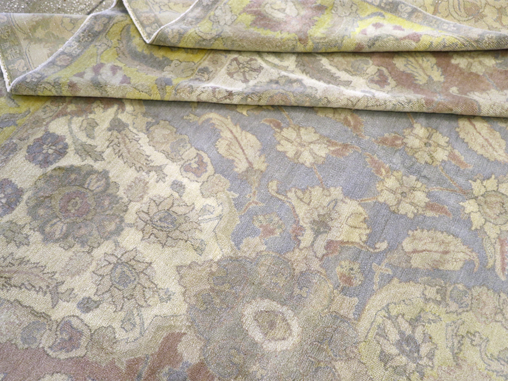 Antique Indian Agra Carpet, No.8183 - Gss