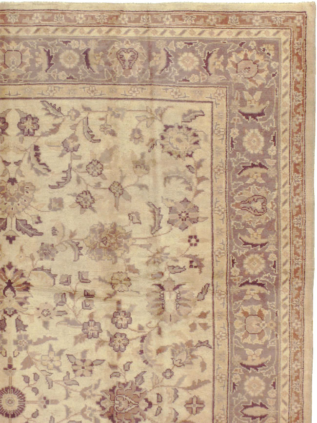 Antique Turkish Oushak Carpet, No.8209 - Gss