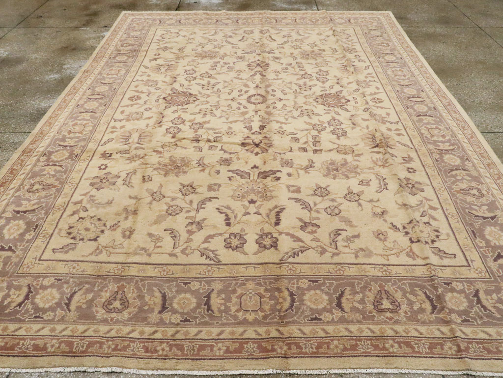 Antique Turkish Oushak Carpet, No.8209 - Gss