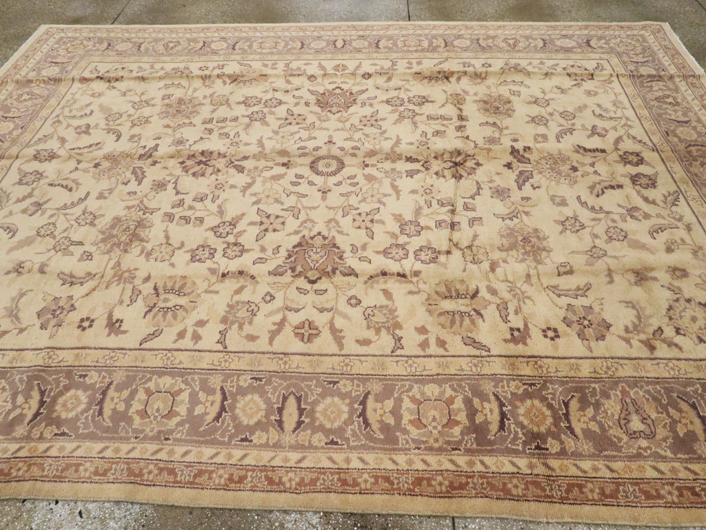 Antique Turkish Oushak Carpet, No.8209 - Gss