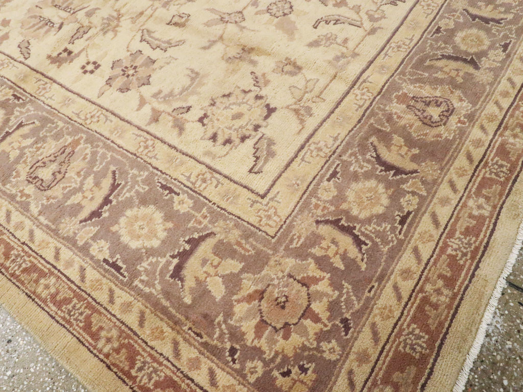 Antique Turkish Oushak Carpet, No.8209 - Gss