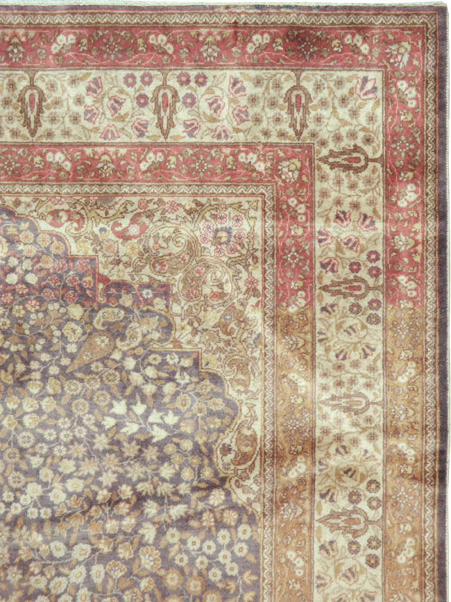 Vintage Turkish Herekeh Carpet, No.8230 - Gss