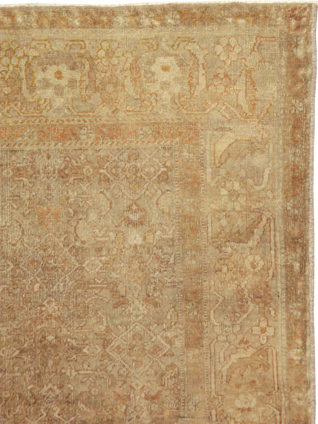 Antique Persian Mahal Rug, No.8238 - Gss