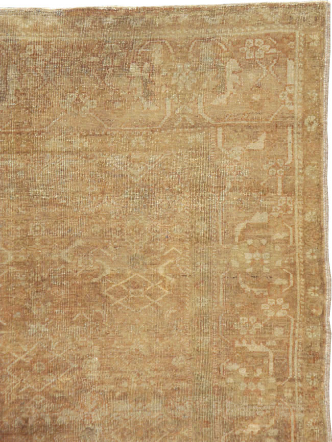 Antique Persian Mahal Rug, No.8238 - Gss