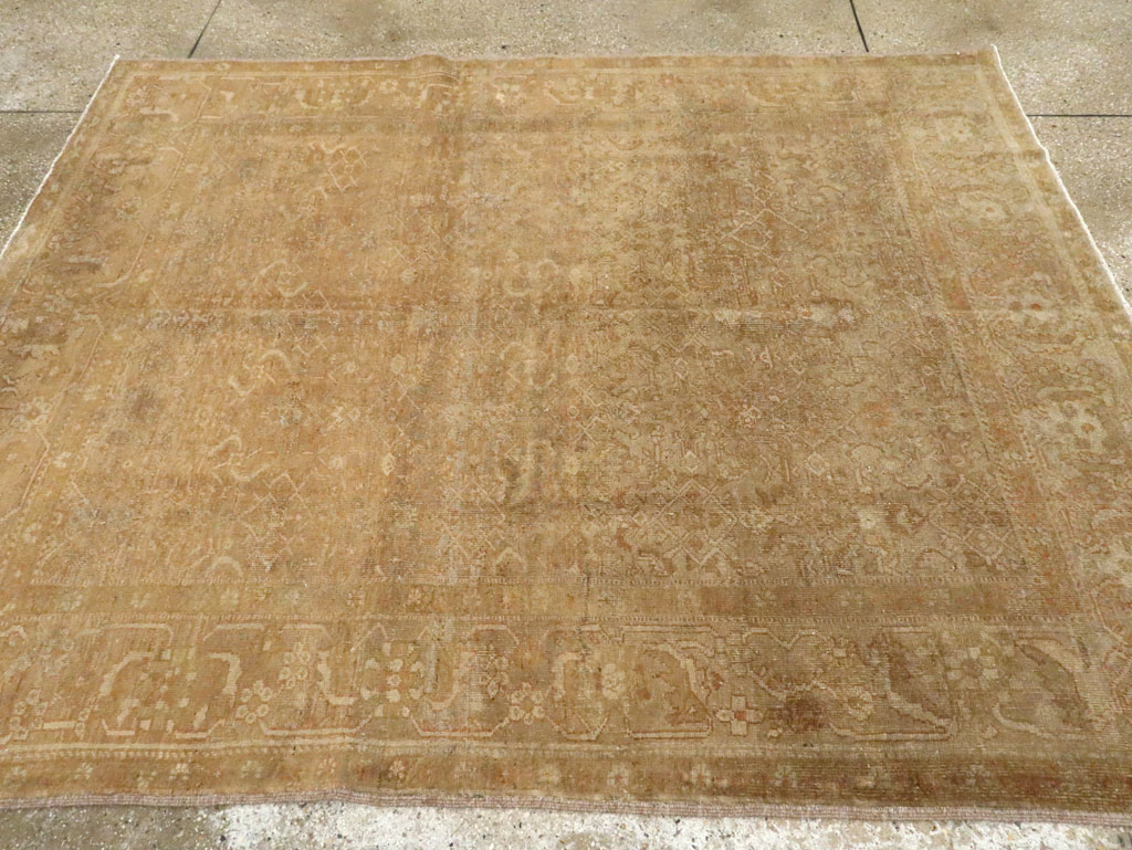 Antique Persian Mahal Rug, No.8238 - Gss