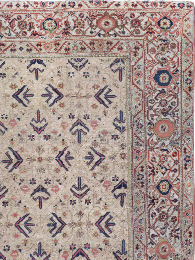 Antique Persian Fereghan Carpet, No.8240 - Gss