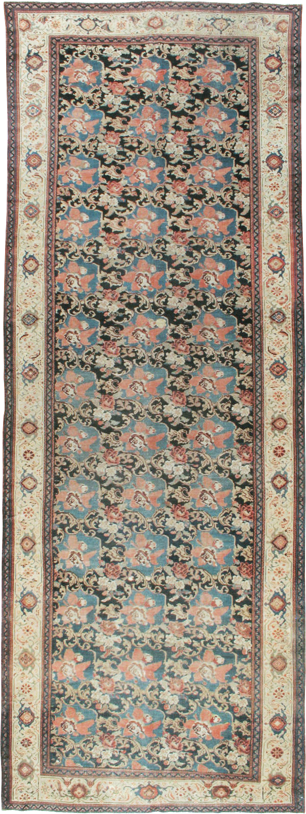 Antique Persian Malayer Gallery Carpet, No.8241 - Gss