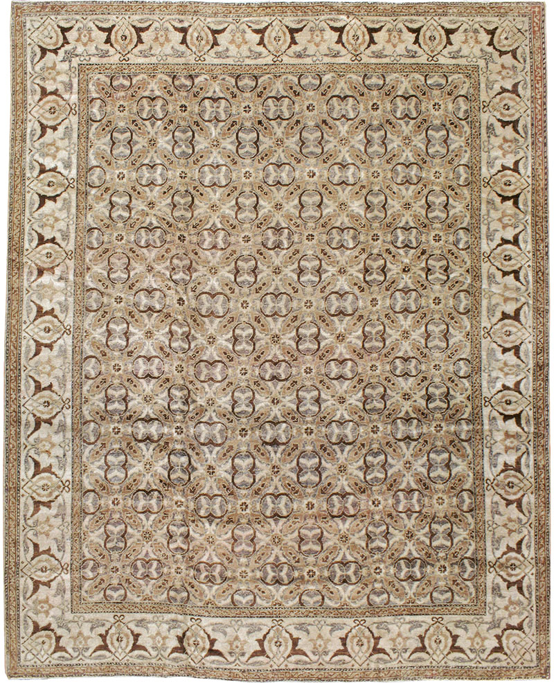 Antique Indian Lahore Room Size Carpet, No.8258 - Gss