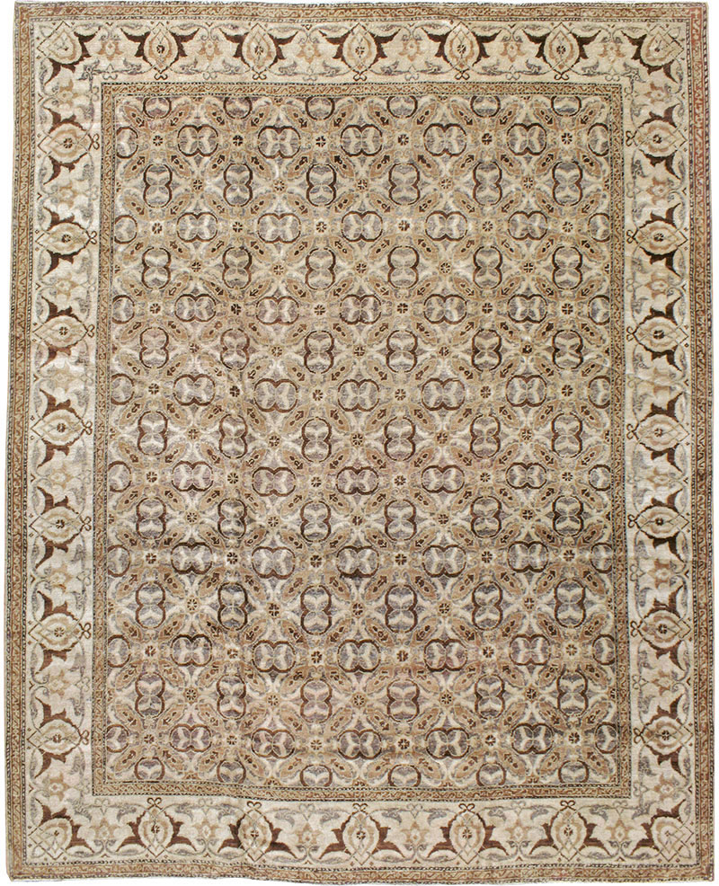 Antique Indian Lahore Room Size Carpet, No.8258 - Gss