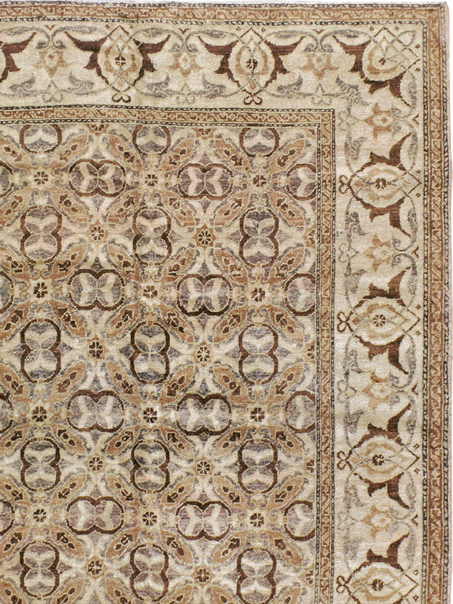 Antique Indian Lahore Room Size Carpet, No.8258 - Gss