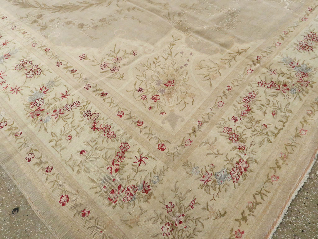 Antique Turkish Herekeh Carpet, No.8269 - Gss