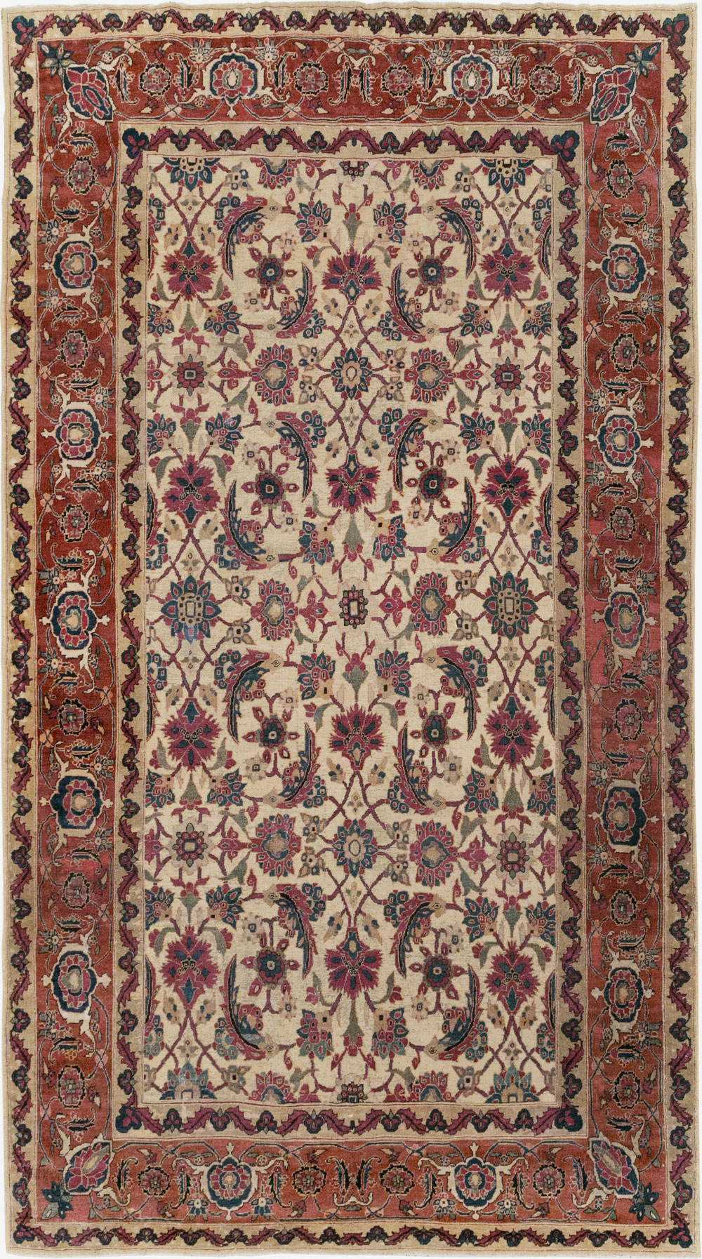 Antique Persian Tabriz Gallery Carpet, No.8295 - Gss